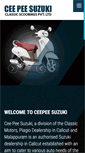 Mobile Screenshot of ceepeesuzuki.com